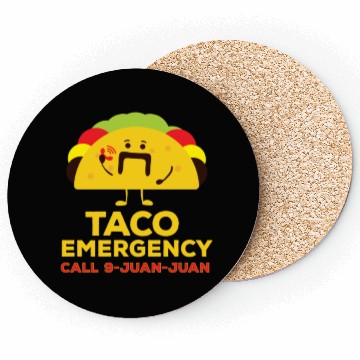 Discover Funny Mexican Tacos Coasters