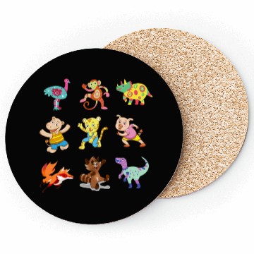 Discover cute Animal Crossing Characters Coasters