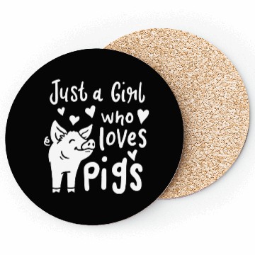 Discover Pig Pig Lover Farmer Coasters