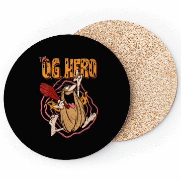Discover Captain Caveman Og Hero Gift Coasters