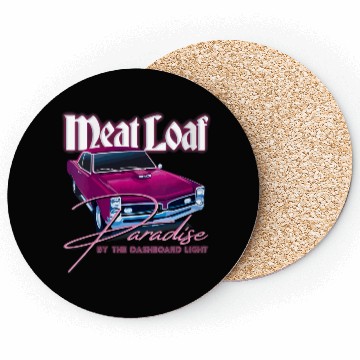 Discover Meat Loaf Paradise By The Dashboard Light Gift Coasters