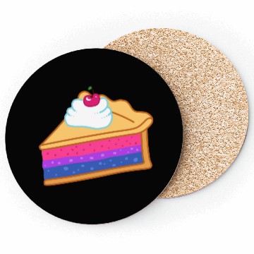 Discover Bi Pride Bisexual Flag Coasters