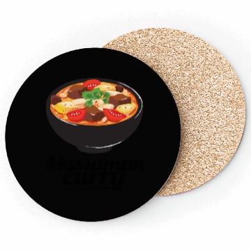 Discover Mussaman Curry Thai Food Coasters