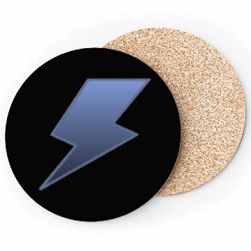 Discover lightning bolt blue Coasters