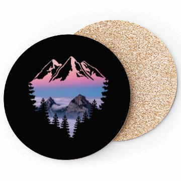 Discover Mountain Sunset Coasters