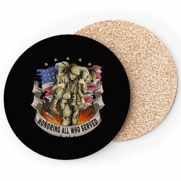 Discover US army Coasters