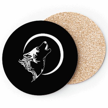 Discover Wolf Howl Tribal Coasters