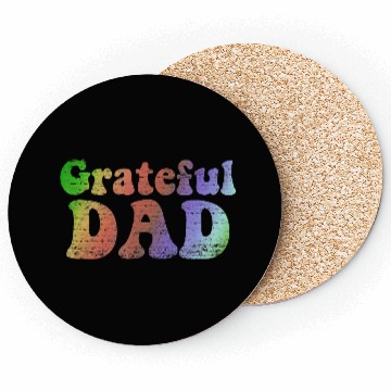 Discover Mens Grateful Dad Coasters Vintage Fathers Day