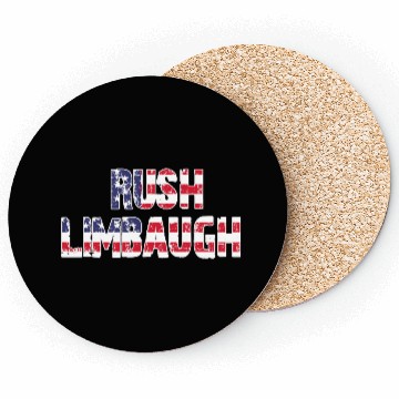 Discover Rush Limbaugh RIP 1951-2021 Coasters