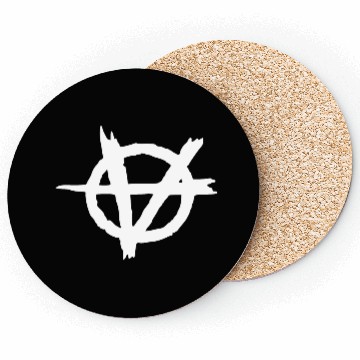 Discover ANARCHY GOTHIC LOGO Coasters