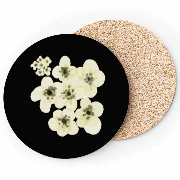 Discover abstract flower Coasters