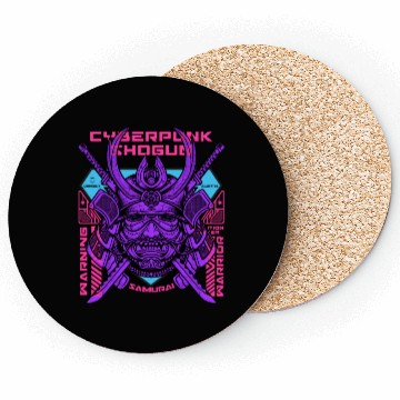 Discover cyberpunk shogun Coasters