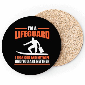 Discover Lifeguard Pool Life Saver Coasters