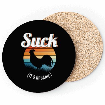 Discover Suck Cock Hahn Gay Pride Gay Gay Funny Coasters