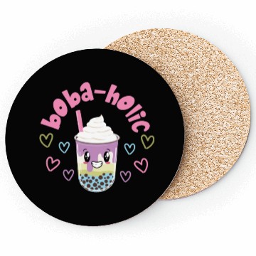 Discover Bubble Boba Tea Coasters