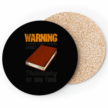 Discover Philosophy Thinker Freethinker Philosopher Coasters