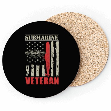 Discover US Military Submarine Gift For A Veteran Coasters