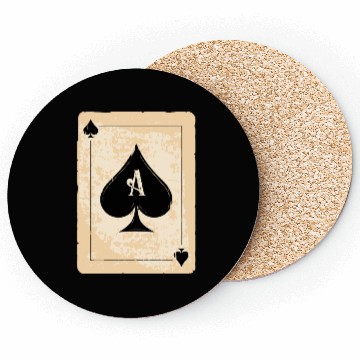 Discover Ace of spades Coasters