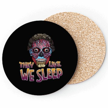 Discover Horror - Sci-fi - movie 1988 Coasters