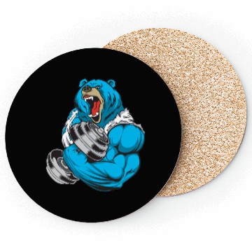 Discover Bear Strong Coasters