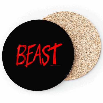 Discover Beast Work Out Weight Lifting Gym Coasters