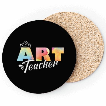 Discover Art Teacher Teaching Student Arts Class Gifts Coasters