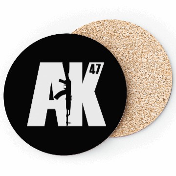 Discover Ak-47 Soviet Kalashnikov Pro Second Amendment Coasters