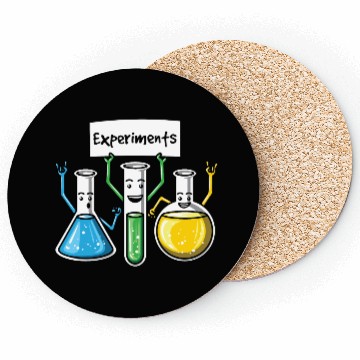 Discover Experiments Chemistry Lover Coasters