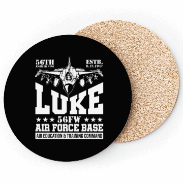 Discover Luke Air Force Base USAF F35 Fighter Wing Coasters