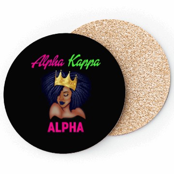 Discover Alpha Kappa AKA Sorority Paraphernalia christmas p Coasters
