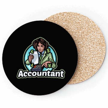 Discover Accountant - Count your Money Coasters