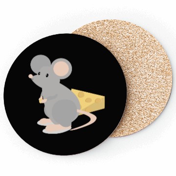 Discover peggy the little grey mouse Coasters