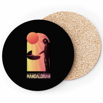 Discover Star Wars The Mandalorian The Child Sunset Meeting Coasters