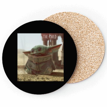 Discover Star Wars The Mandalorian The Child Cute Scene Coasters