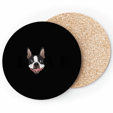 Discover Boston Terrier Lover Cute Boston Terrier Dog Lover Coasters
