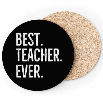 Discover Best Teacher Ever Coasters
