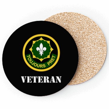 Discover 2nd Cavalry Regiment Coasters 2nd Cav Veteran Black