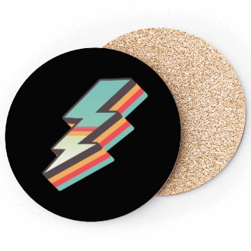 Discover retro vintage lightning bolt Coasters