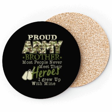 Discover Army hero brother Coasters