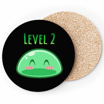 Discover Cute Green Dungeon Slime Monster Weird Anime Coasters