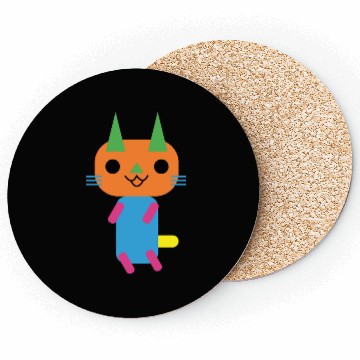 Discover Cat Rectangle And Triangle Shape Coasters