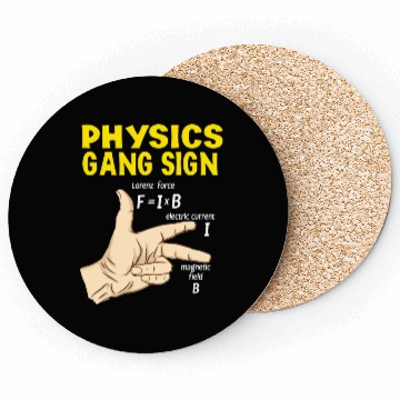 Discover Gang Sign Physics Coasters