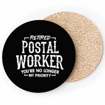 Discover Retired Postal Worker Coasters