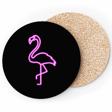 Discover Neon Flamingo Coasters