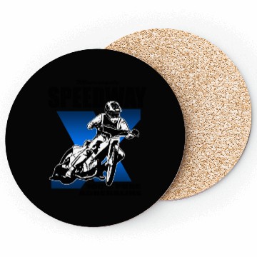 Discover Motorcycle Speedway Racing Coasters