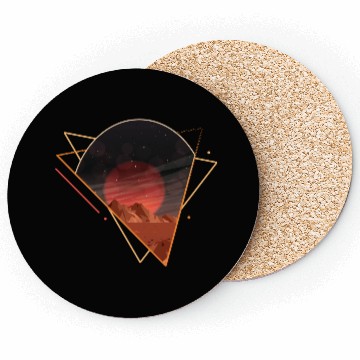 Discover Vintage Space Art Coasters