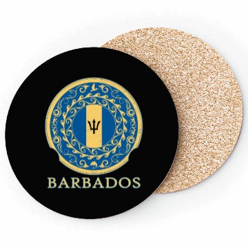 Discover Barbados Trident Coasters