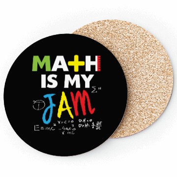 Discover Math Is My Jam math math math Coasters