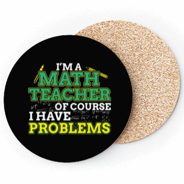 Discover Math Teacher Math Teacher Coasters