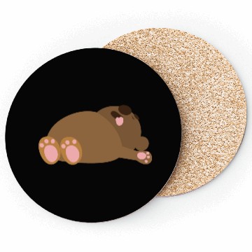 Discover Passed out teddy bear Coasters
